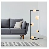 Opviq Podna Lampa Corner 13775, 35 x 35 x 157 cm, 5 S (2xE27 i 3xE14), 250 cm Kabel, Crna | Eponuda.ba