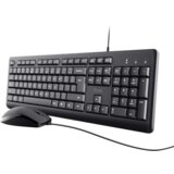 Trust Primo SRB žičana tastatura + miš, Crna | Eponuda.com