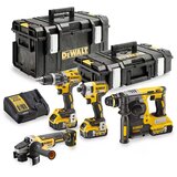 Dewalt DCK422P3 aku set 4 alata 18V xr bez četkica (DCD796 + DCF887 + DCH273 + DCG405) 3x5.0Ah Cene