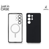 Just_in_Case 2u1 Extra case MAG MIX PLUS paket CRNI za Samsung S25 Ultra ( MAGPL236BK ) | ePonuda.com