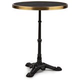 Blumfeldt Patras Lux, bistro miza s podnožjem na treh nogah, marmornata miza, Ø: 57,5 cm, višina: 72 cm | Shoptok.si
