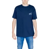 Tommy Hilfiger Polo majice dolgi rokavi REG SIGNATURE DM0DM17994 Modra