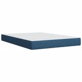  Krevet s oprugama i madracem plavi 160x200 cm od tkanine | shoptok.hr