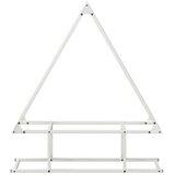  Stalak za drva bijeli 80x25x90 cm hladno valjani čelik | Eponuda.ba