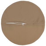  Jastuk s jastukom HEERLEN 2 kom. Sivosmeđa Poliester - Sivosmeđa Ø 40 cm 2 | shoptok.hr