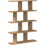 vidaXL Stenska kockasta polica 12 predelki artisan hrast inž. les | Shoptok.si