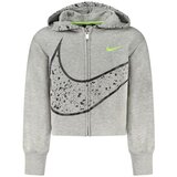 Nike Dječja Siva Majica s Kapuljačom na Patentni Zatvarač | shoptok.hr