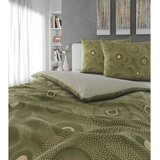Esposa OBOJESTRANSKA POSTELJNINA 200/200 cm saten olivno zelena | Shoptok.si