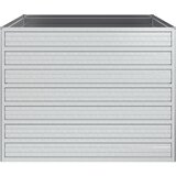  Povišena vrtna gredica 100x100x77 cm pocinčani čelik srebrna | shoptok.hr