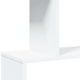 vidaXL Pregrada / regal za knjige 5 razina bijeli 70x24x161 cm drveni | shoptok.hr