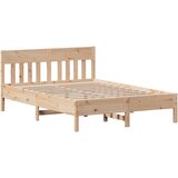 The Living Store Posteljni okvir brez vzmetnice 120x200 cm trdna borovina - Posteljni Okvir, (21498008) | Shoptok.si