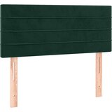  box spring s madracem LED tamnozeleni 100x200 cm baršun | shoptok.hr