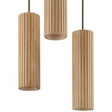 Brilliant visilica na sajli lakewood 3xGU10/10W/230V prečnik 28 cm braon | Eponuda.com