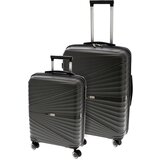 Ad trend Set potovalni kovček 32/60L / temno siv / 2 kos / polipropilen, (21317559) | Shoptok.si