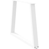  Noge za blagovaonski stol V-oblika 3 kom Bijele 90 x (72-73,3) cm Čelik | shoptok.hr