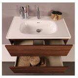 Hanah home Set kupaonskih ormarića s umivaonikom i ogledalom, 2 komada, krem | Eponuda.ba