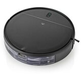 Nedis WIFIVCR001CBK - Pametan crni robotski usisivač sa mopom, Wi-Fi + daljinski upravljač | Eponuda.com
