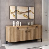 Woody Fashion Hanah Home Komoda Moon