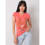 ex moda T-shirt-EM-TS-ES-21-533.16-coral | Shoptok.si