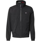 Tommy Jeans Prehodna jakna 'ESSENTIAL' črna | Shoptok.si