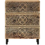 Bočni ormarići 2 kom 60 x 33 x 75 cm od masivnog drva manga | shoptok.hr