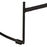 vidaXL barski stolci 2 kom crni 46x38x52 cm masivnog drva manga | shoptok.hr