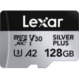 Lexar kartica SD micro Silver Plus 128GB SDXC UHS-I | shoptok.hr