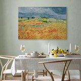  Slika - Vincent van Gogh – Fields with Poppies 30x20 Premium Print | shoptok.hr
