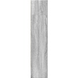 vidaXL Knjižna omara siva sonoma 80x24x109 cm inženirski les | Shoptok.si