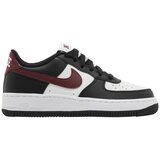 Nike Nizke superge Air Force 1 Low White Dark Team Red (GS) Črna | Shoptok.si