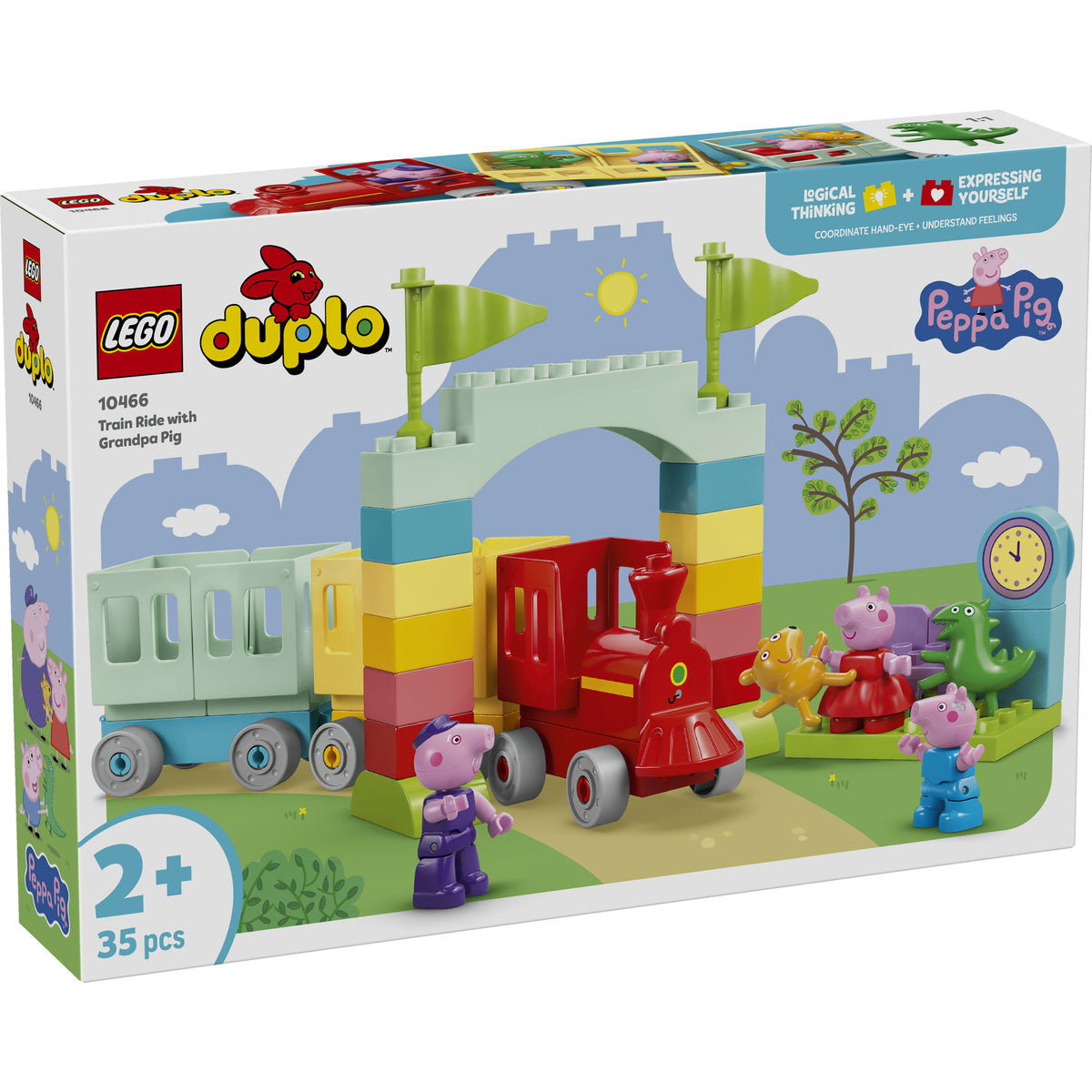 Lego duplo - vožnja vozom sa dekom prasetom (10466) | Eponuda.com