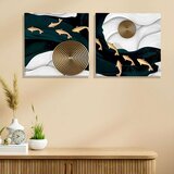 WALLXPERT ASR_CNV2-20 50x50 Višenamensko Dekorativno Platno (2 Komada) | Eponuda.com