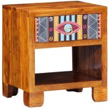  Bočna komoda 40x35x45 cm od čvrstog drva akacije | shoptok.hr