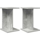  Stalak za biljke 2 pcs Betonsko Siva 25 x 25,5 x 40,5 cm | Eponuda.ba