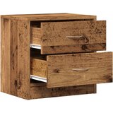 vidaXL Nočne omarice 2 kosa starinski les 40x30x40 cm inženirski les | Shoptok.si