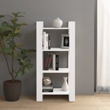  The Living Store Knjižna omara/pregrada bela 60x35x125 cm trden les - Knjižna Omara, (21431401) Cene