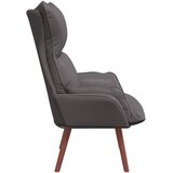  Fotelja Siva 69 x 74 x 93 cm Umjetna koža | shoptok.hr
