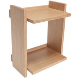 Hübsch Večnivojska polica v hrastovem dekorju v naravni barvi 34 cm Forma – | Shoptok.si