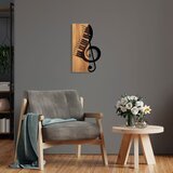 Wallity Zidna dekoracija Musical 1, 30x50 cm, Smeđa | Eponuda.ba