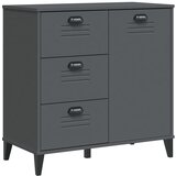 The Living Store Komoda VIKEN antracitno siva 80x40x80 cm inženirski les - Komoda, (21500258) | Shoptok.si