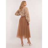 Italy Moda Skirt-DHJ-SD-19568.13X-camel | shoptok.hr
