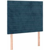  LED uzglavlje tamnoplavo 100x5x118/128 cm baršunasto | shoptok.hr
