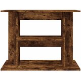  Stalak za akvarij dimljeni hrast 80x35x60 cm inženjersko drvo | Eponuda.com