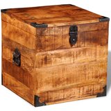 vidaXL Škrinja za Pohranu Kockasta Mango Drvo | shoptok.hr