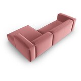Cosmopolitan Design Ružičasta baršunasti kutna garnitura Mackay – | shoptok.hr