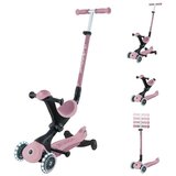 Globber skiro go up deluxe 360° zložljiv, svetleča kolesa roza | Shoptok.si