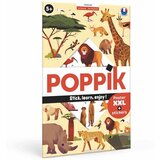 Poppik Edukativni poster s nalepnicama Otkrića Savana 5+ | Eponuda.com