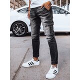 DStreet Men's Black Denim Doggers Cene