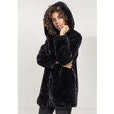 UC Ladies Women's Hooded Teddy Coat Black | Shoptok.si