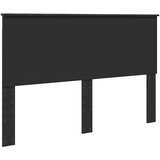 vidaXL uzglavlje s uzglavljem crni hrast 150 cm konstruirano drvo | shoptok.hr